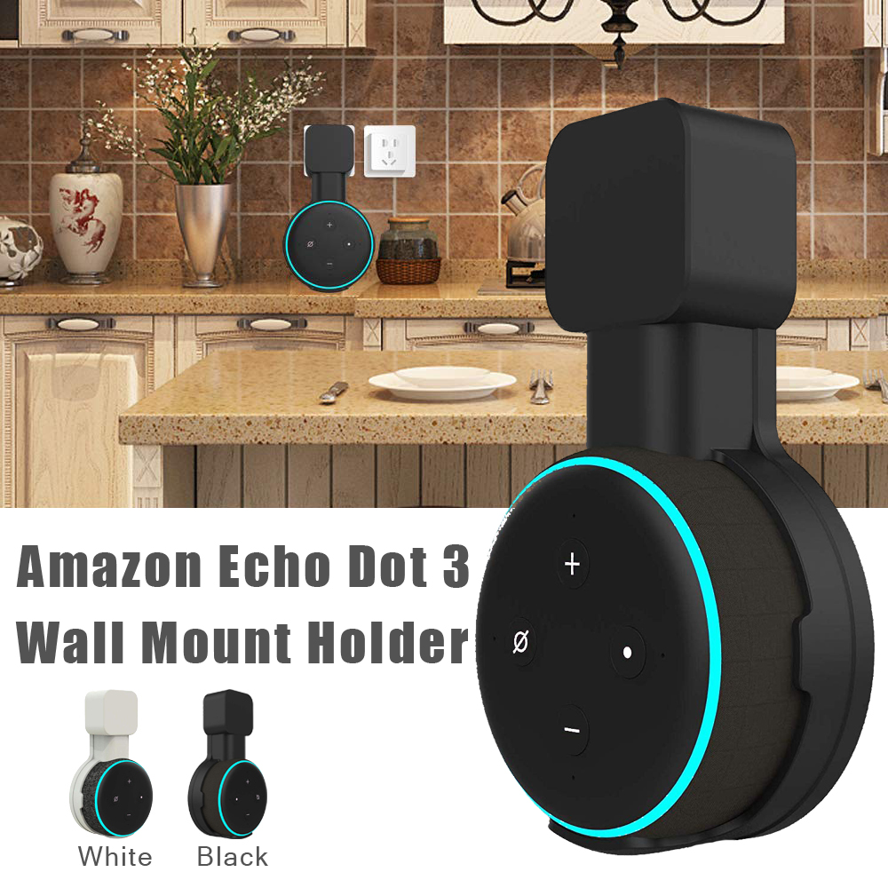 Amazon Speaker Echo Pop - Echo Dot 3 wandhouder, snoerbeheerbeugel voor