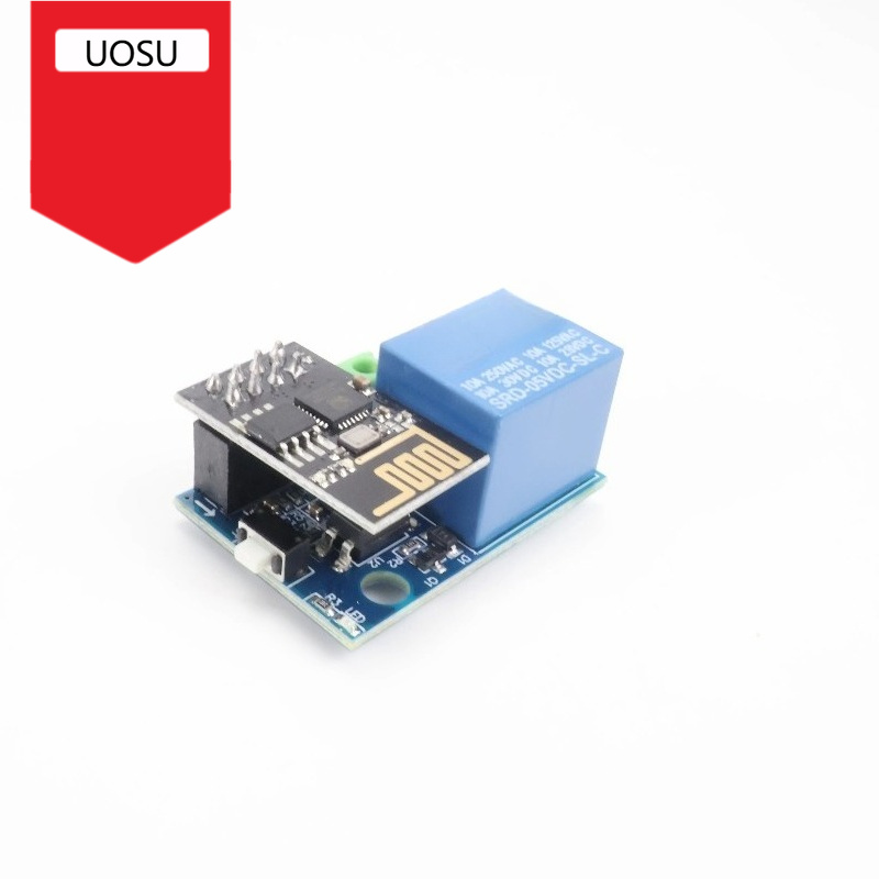 Home Automation With Arduino - ESP8266 ESP-01S 5V WiFi Relaismodule Smart
