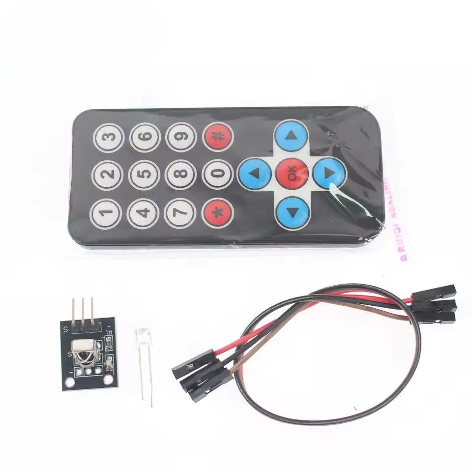 Home Automation With Arduino - HX1838 IR Infraroodontvanger Sensormodule Draadloze afstandsbediening