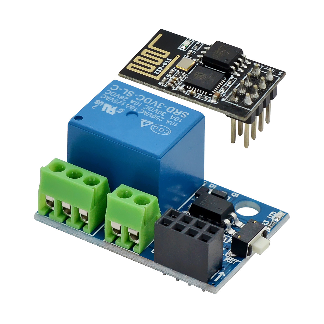 Keys Diy Home Automation Kit With Esp32 - ESP-01S WiFi Relaismodule 5V 10A Smart