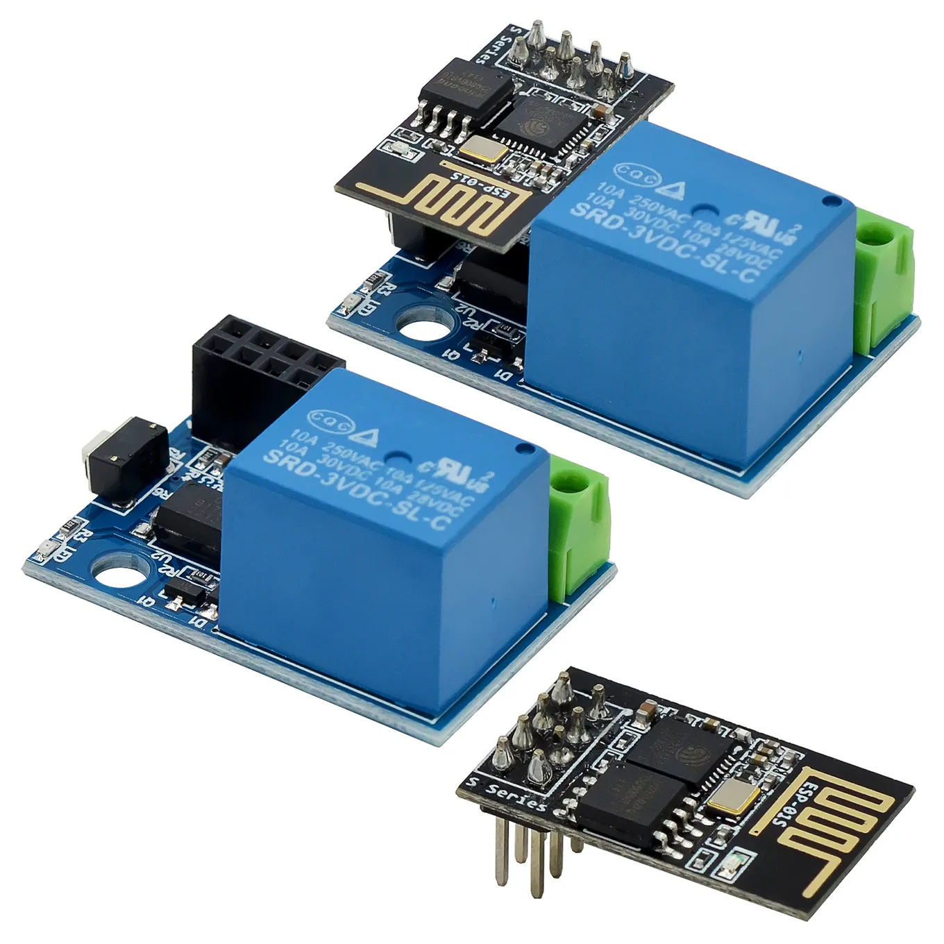 Home Automation With Arduino - ESP-01S WiFi Relaismodule 5V 10A Smart