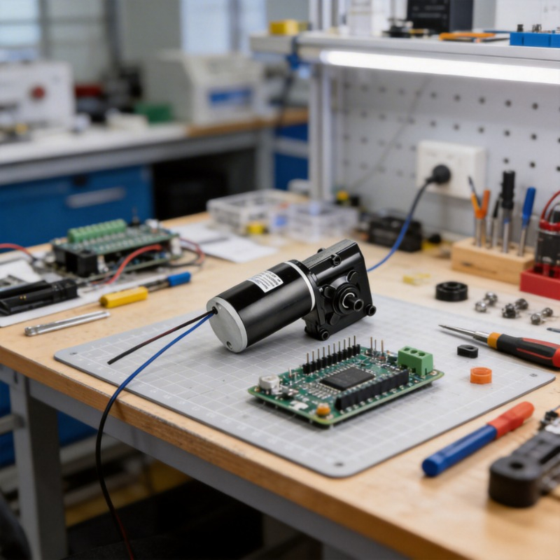 Diy Automation Projects - ZY7712Z 200W 12V 24V Borstelmotor met