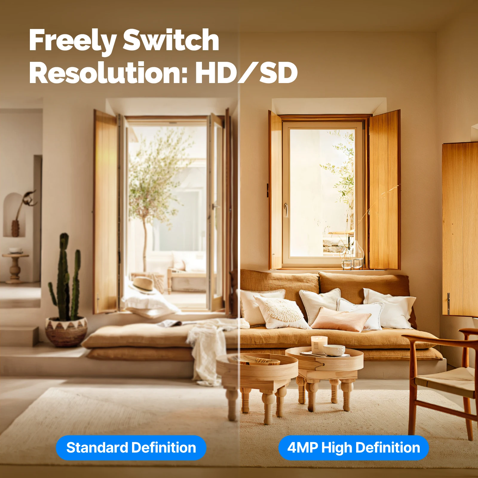 MOESTuya WiFi Indoor Pan/Tilt  - Eufy Camera E220 recensie en prijs