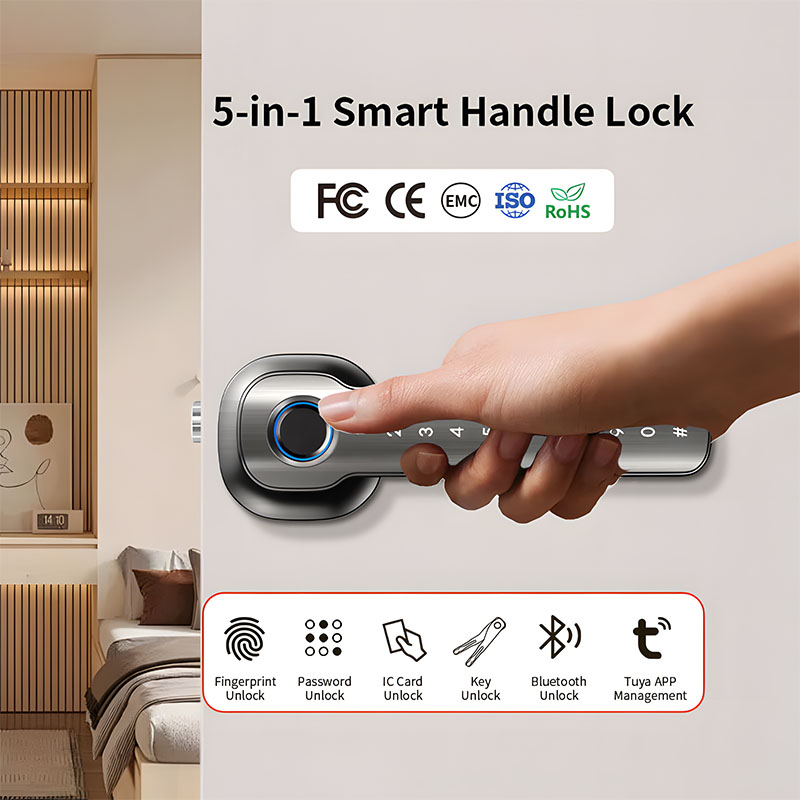 Slimme vingerafdruk deurslot,  - Home Automation Industry recensie en prijs