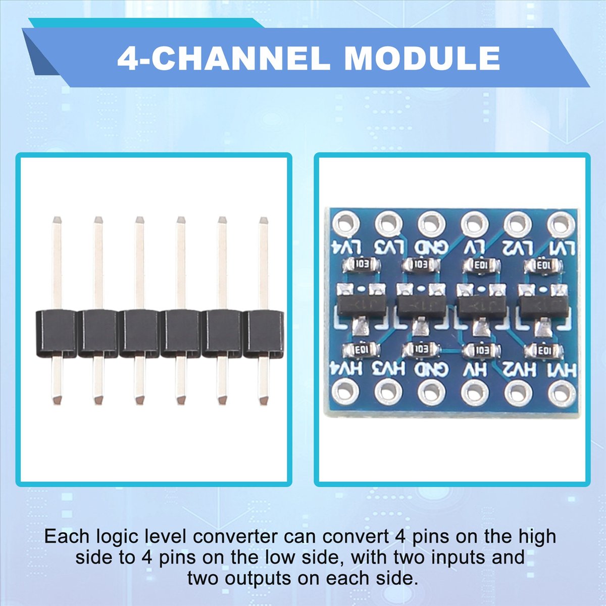 AT42 10 stuks 4-kanaals IIC Lo - Level Shifter 3.3V recensie en prijs