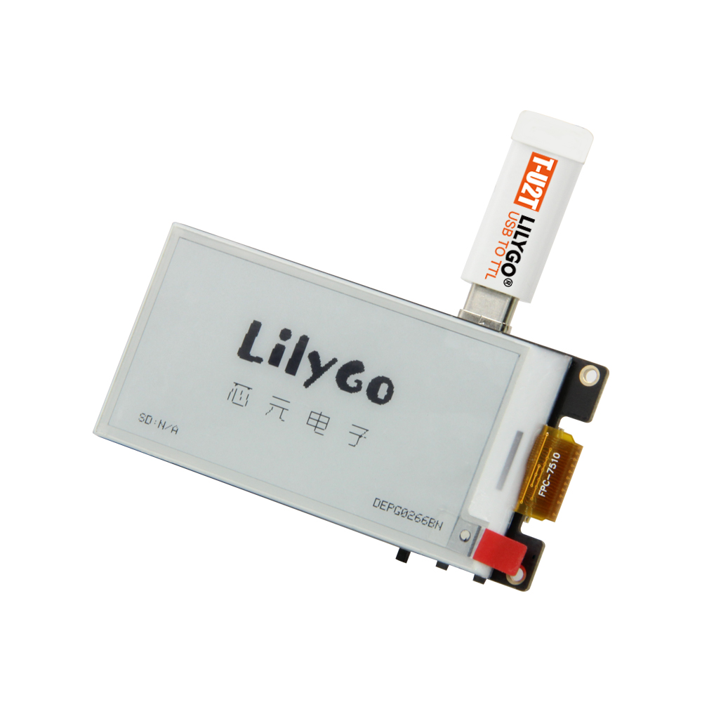 LILYGO® TTGO T5 2.66-Inch E-Pa - Home Automation Arduino recensie en prijs
