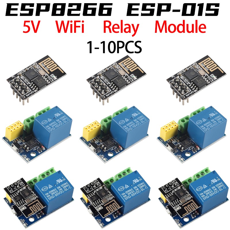 ESP8266 ESP-01 ESP-01S 5V WiFi - Home Automation With Arduino recensie en prijs
