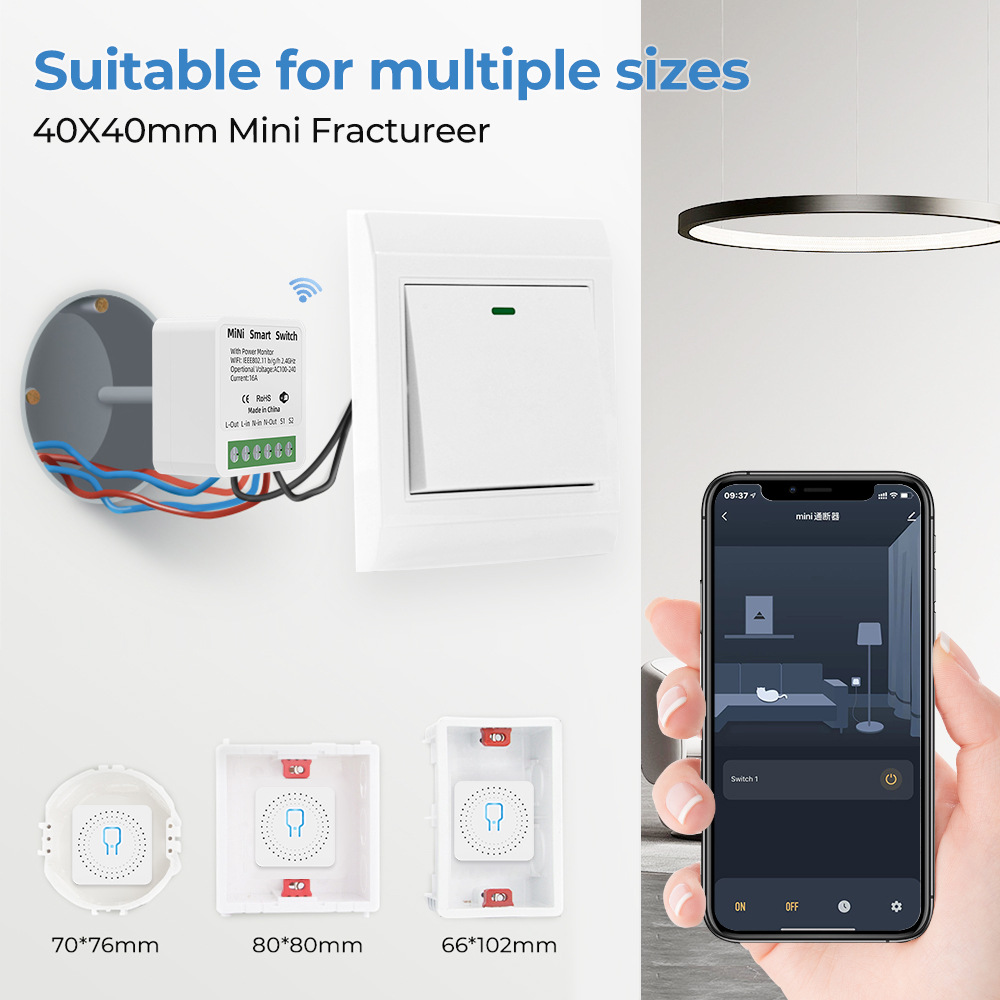 Zigbee / WiFi Smart Switch met - Home Automation Industry recensie en prijs